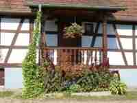 Location maison indépendante vacances route des vins en Alsace