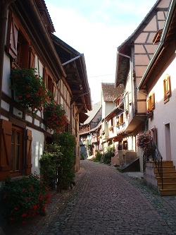 Eguisheim südlich von Colmar