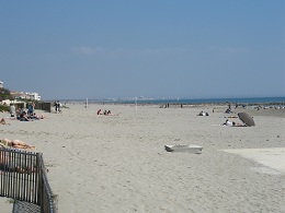 Plage proche de Montpellier