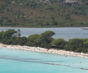 La spiaggia di Santa Giulia