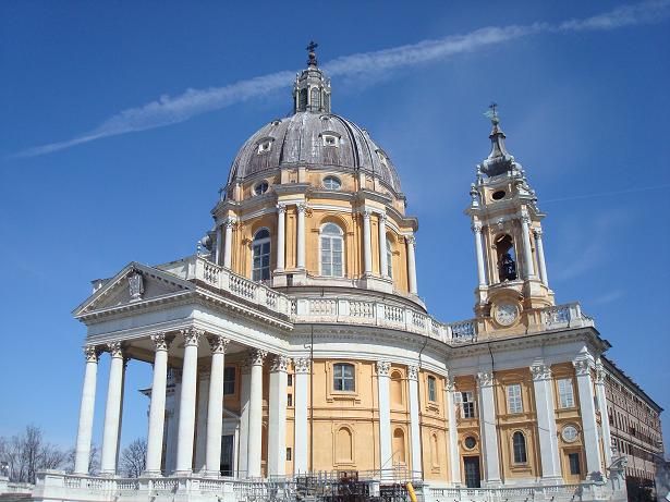 Basilique de Superga à proximité de Turin