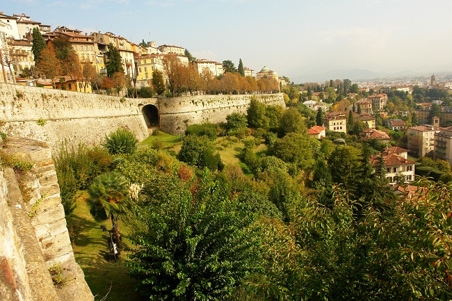 La città alta di Bergamo