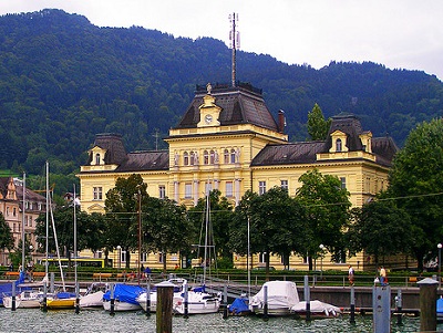 Bregenz Autriche au bord du lac de Constance