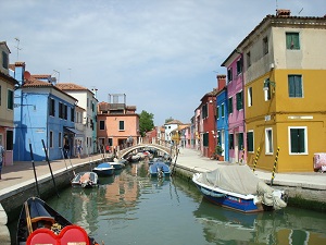 Maisons colorees ile burano proche Venise 