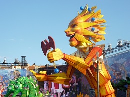 Carnaval de Nice char du Roi