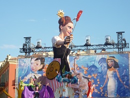 Carnaval de Nice char de la Reine
