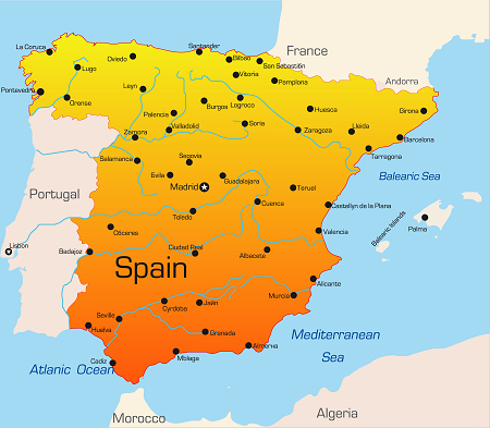 Carte-Espagne