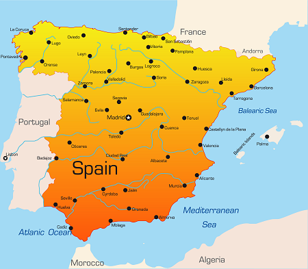 carte-espagne-avec-ville