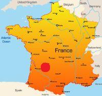 Carte Perigord France