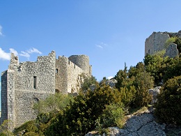 Peyrepertuse chateau cathare