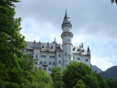 Le chateau de Neuschwanstein en Baviere
