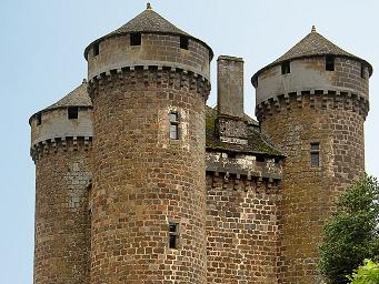 Le chateau d'Anjony - Tournemire dans le Cantal
