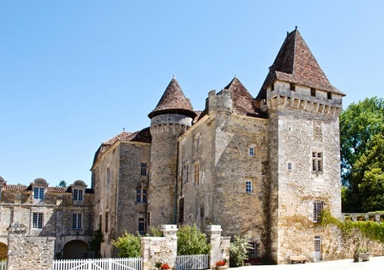 Le château de Marthonie à St Jean de Côle