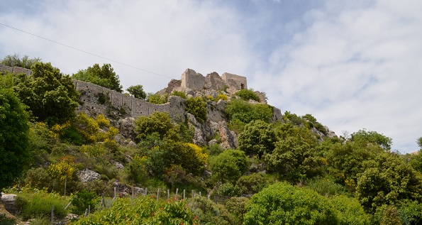 Le château de Ste Agnès