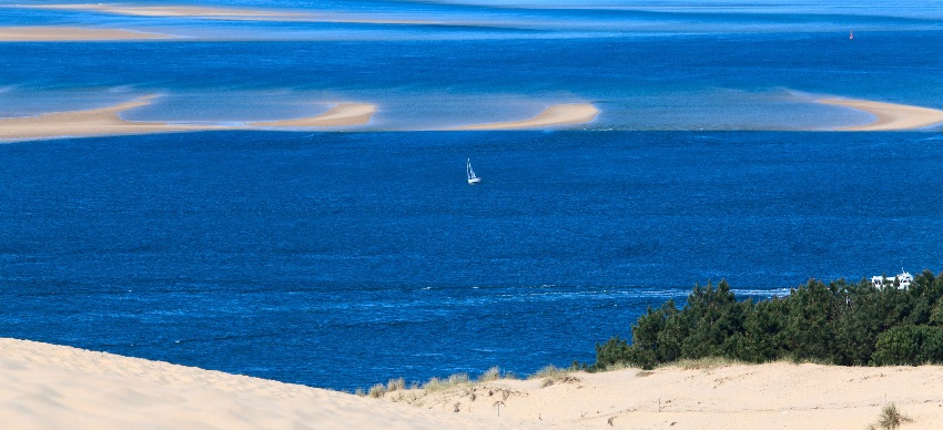 Vue depuis la dune de Pilat