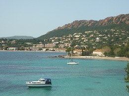 Vue sur Agay