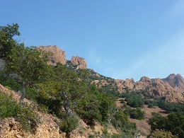 Proche Pic de Ours Coeur massif Esterel