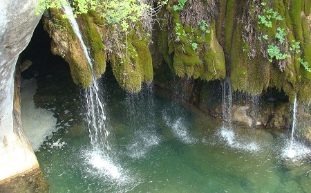 Les gorges du Loup dans les Alpes Maritimes