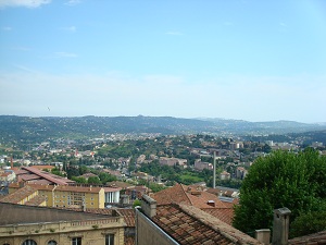 Vue de Grasse sur la cote azur