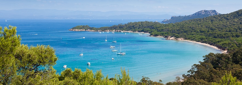 Ile de Porquerolles dans le Var