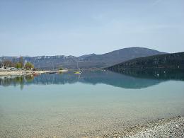 Le lac de Sainte Croix