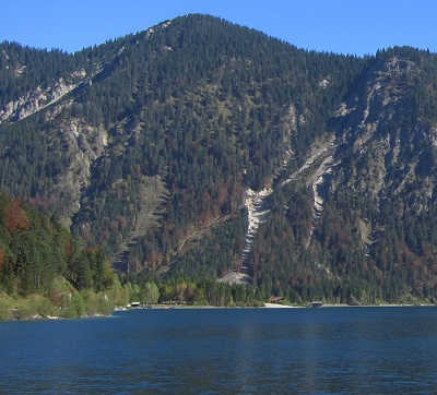 Lac de Plansee dans le Tyrol