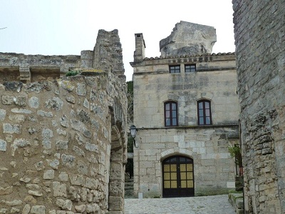 Maisons dans les Baux de Provence