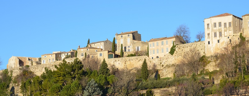 Menerbes dans le Vaucluse