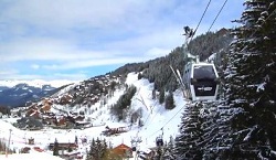 meribel telecabine