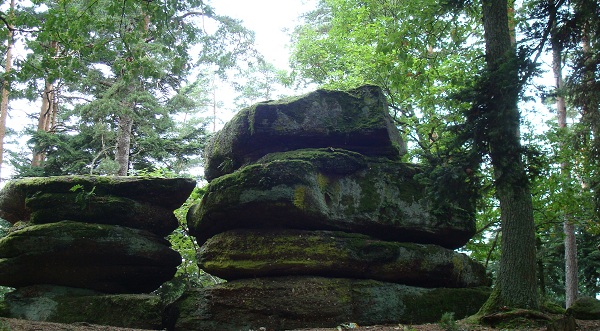 Mont Sainte Odile - mur paien