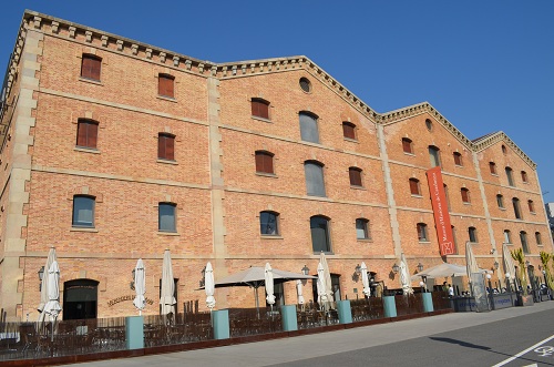 Le musée d'histoire de la Catalogne à Barcelone dans le quartier du Port Vell