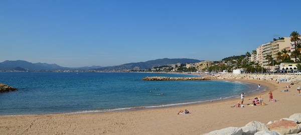 Plage de Cannes - Bd du Midi