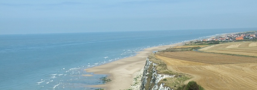 Les stations du nord de la France avec de grandes plages et des falaises