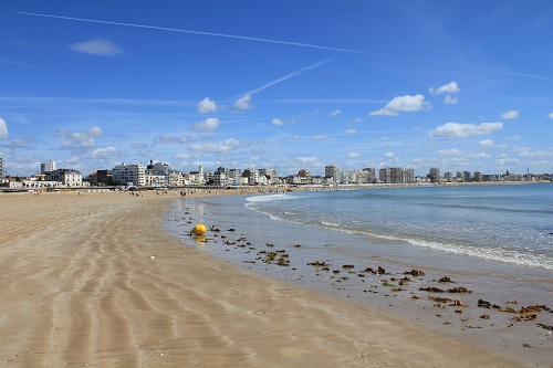 La plage des Sables d'Olonne