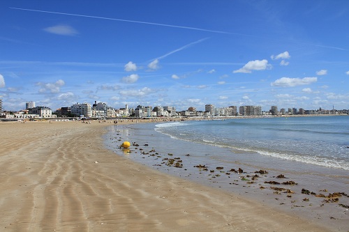 La plage des Sables d'Olonne