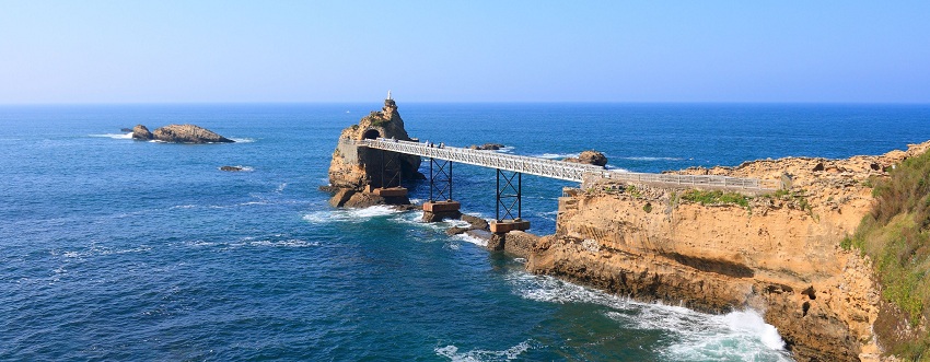 Rocher de la vierge Biarritz