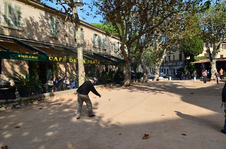 Le terrain de boules de St Paul