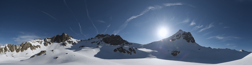 Ski dans les pyrenees orientales