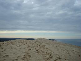 vue du sommet de la dune de Pyla