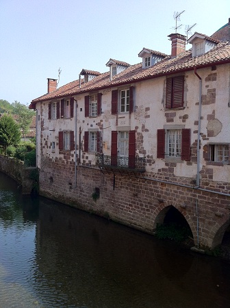 St Jean Pied de Port dans le Pays Basque