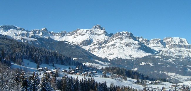 La station de ski de Combloux