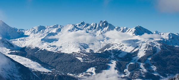 La stazione sciistica di Courchevel