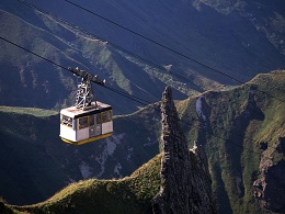 Telepherique pour le sommet du Puy de Sancy