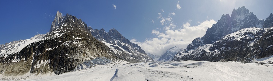 Vallee blanche chamonix Mont Blanc