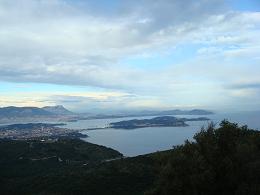 cap sicie vue sur saint madrier et presqu ile giens