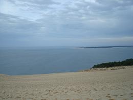 Vue mer de la dune de Pilat